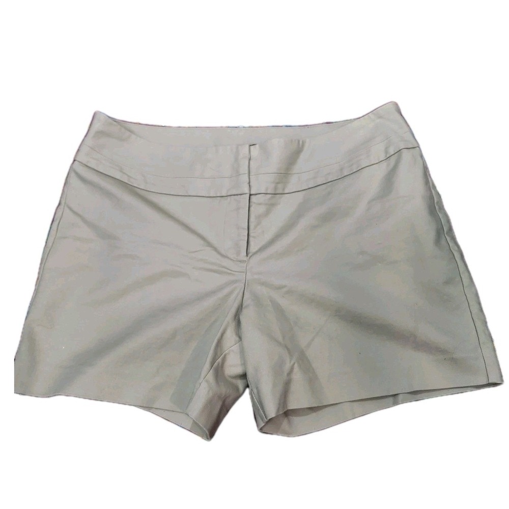 Apt. 9 Shorts‎ Tan Khaki Cotton Blend Stretch Casual Size 14